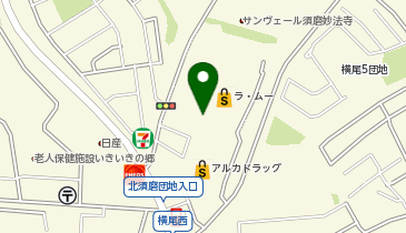 ラ・ムー北須磨店の地図画像