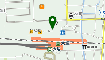 ラ・ムー大垣店の地図画像