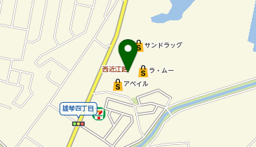ラ・ムー雄琴店の地図画像