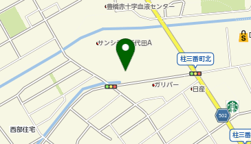 ラ・ムー豊橋店の地図画像
