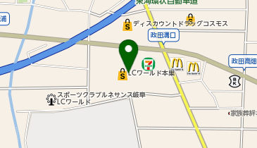 ラ・ムー本巣店の地図画像