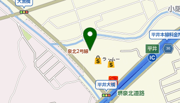 ラ・ムー堺インター店の地図画像