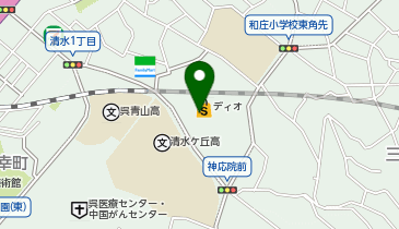 ディオ呉清水店の地図画像