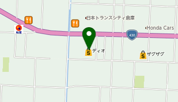 ディオ水島店の地図画像