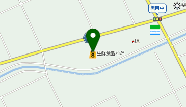 生鮮食品おだ 斐川店の地図画像