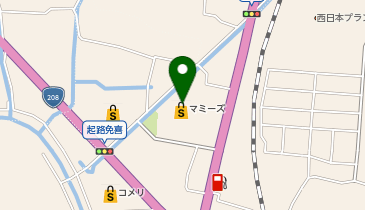 マミーズ 高田店の地図画像