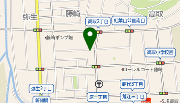 ザ・大黒天 紅葉店の地図画像