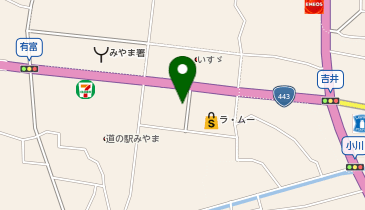 ラ・ムーみやま店の地図画像