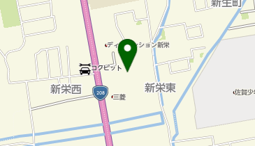 ラ・ムー佐賀新栄店の地図画像