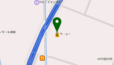 ラ・ムー須坂長野東インター店の地図画像