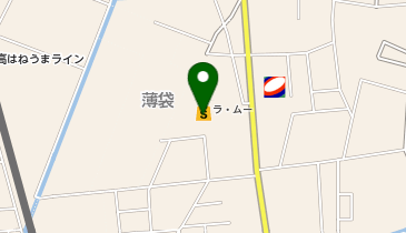 ラ・ムー上越北店の地図画像