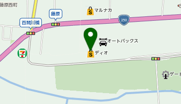 ディオ岡山東店の地図画像