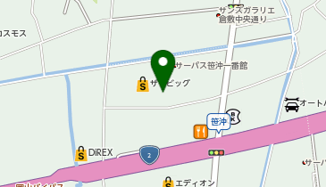 ザ・ビッグ倉敷店の地図画像