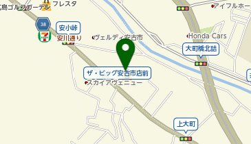 ザ・ビッグ安古市店の地図画像