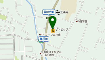 ザ・ビッグ五日市店の地図画像