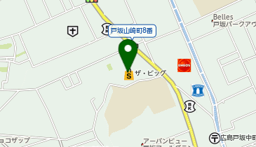 ザ・ビッグ戸坂店の地図画像