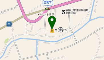 ザ・ビッグ美祢店の地図画像