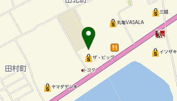 ザ・ビッグ丸亀城南店の地図画像