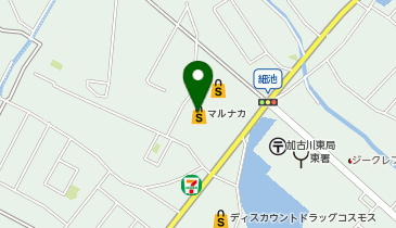 マルナカ加古川店の地図画像