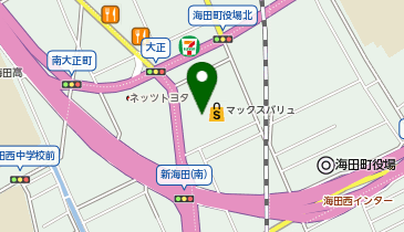 マックスバリュ海田店の地図画像