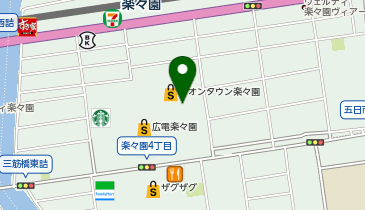 マックスバリュイオンタウン楽々園店の地図画像