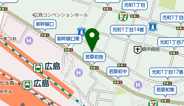 マックスバリュエクスプレス広島駅北口店の地図画像