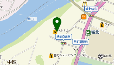 マルナカ白島店の地図画像