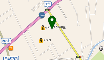 マックスバリュ平生東店の地図画像