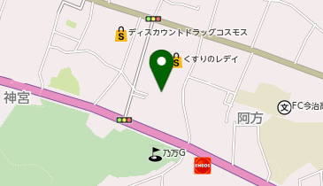 マックスバリュ今治阿方店の地図画像