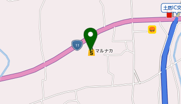 マルナカ土居店の地図画像