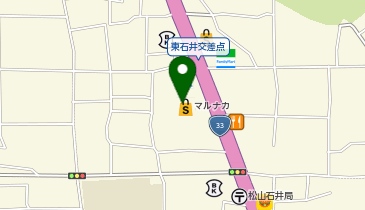 マルナカ東石井店の地図画像