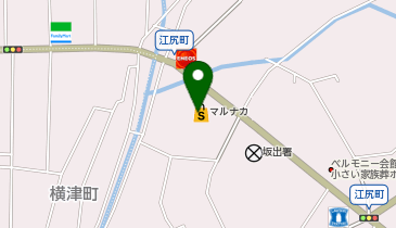 マルナカ坂出店の地図画像