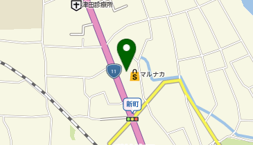 マルナカ津田店の地図画像