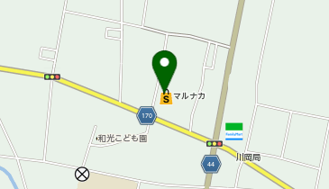 マルナカ川岡店の地図画像