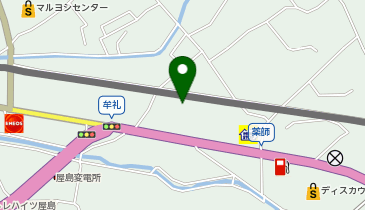 マルナカマール牟礼店の地図画像