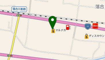 マルナカ大内店の地図画像