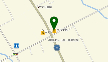 マルナカ栗熊店の地図画像