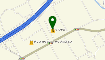 マルナカ郡家店の地図画像