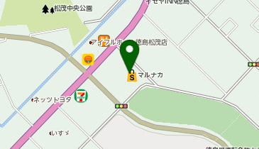 マルナカ徳島空港店の地図画像