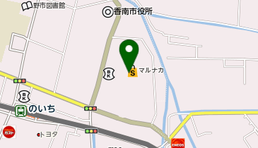 マルナカ野市店の地図画像