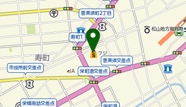フジ宇和島店の地図画像