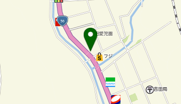 フジ吉田店の地図画像