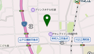 フジ川之江店の地図画像