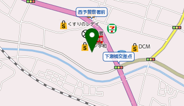 フジ宇和店の地図画像