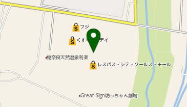 フジ見奈良店の地図画像