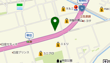フジグラン高知の地図画像