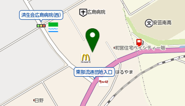 フジグラン安芸の地図画像