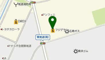 フジグラン尾道の地図画像