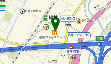 フジグラン緑井の地図画像