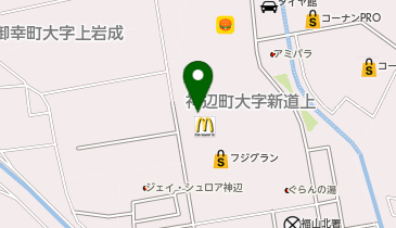 フジグラン神辺の地図画像